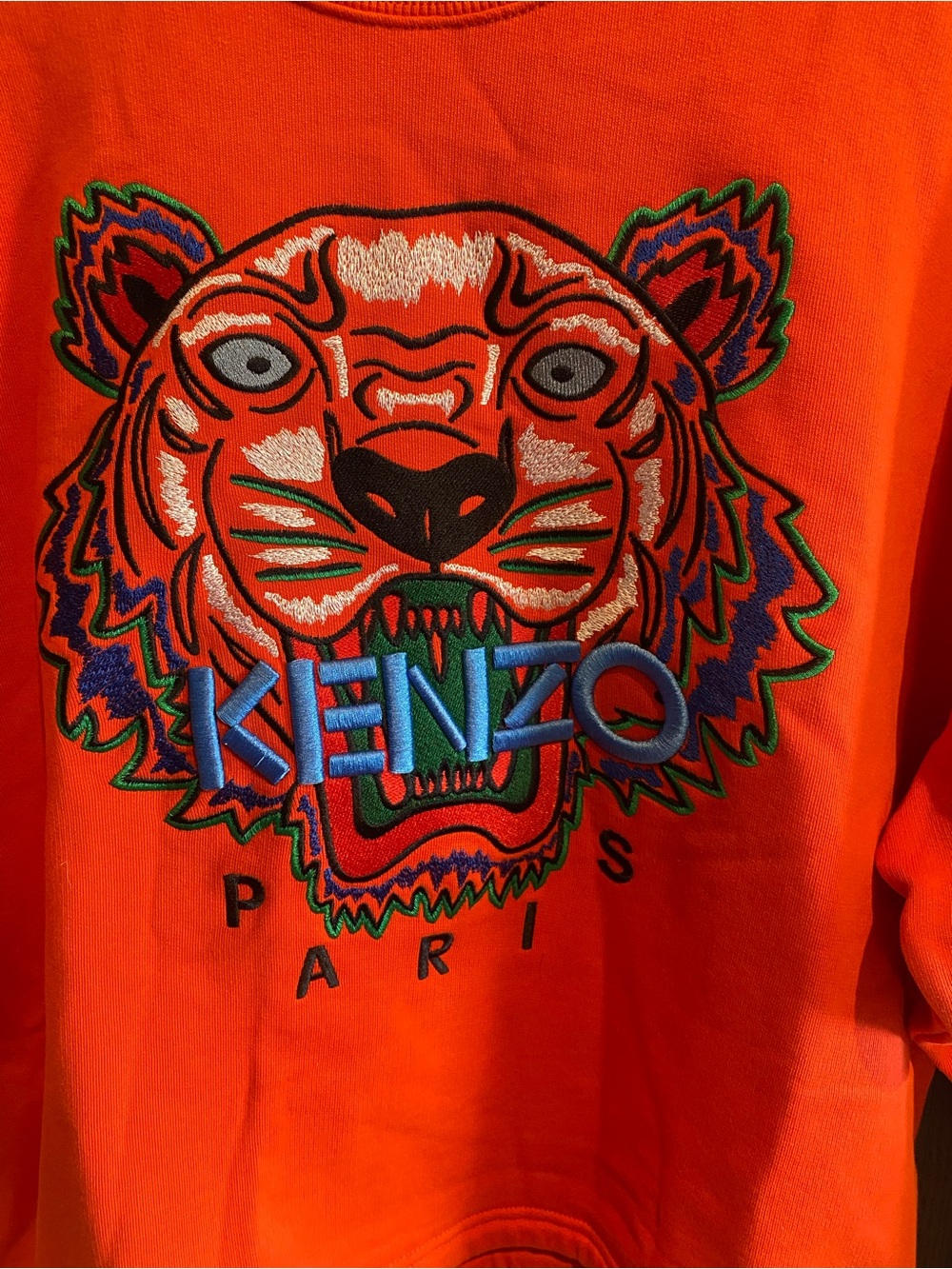 Kenzo Tiger Sweatshirt (cropped, drawstring hem) - Picture 6 of 6